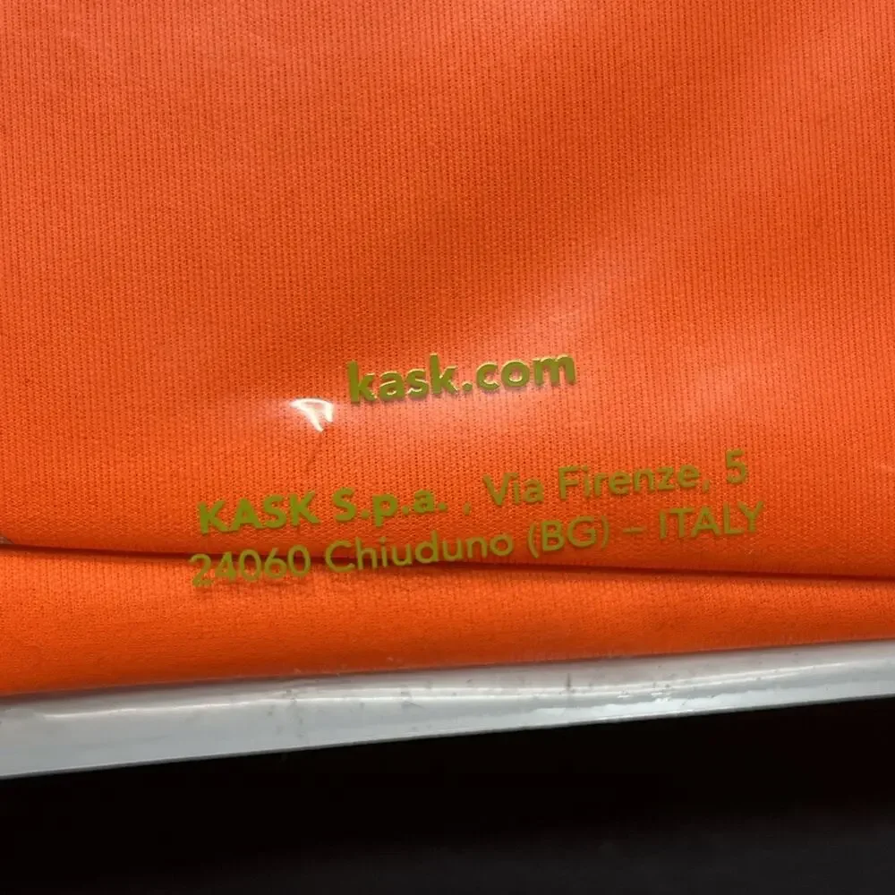 Kask Zenith Hard Hat Neck Sun Shade HI VIZ Orange, Windproof, Waterproof, NIP